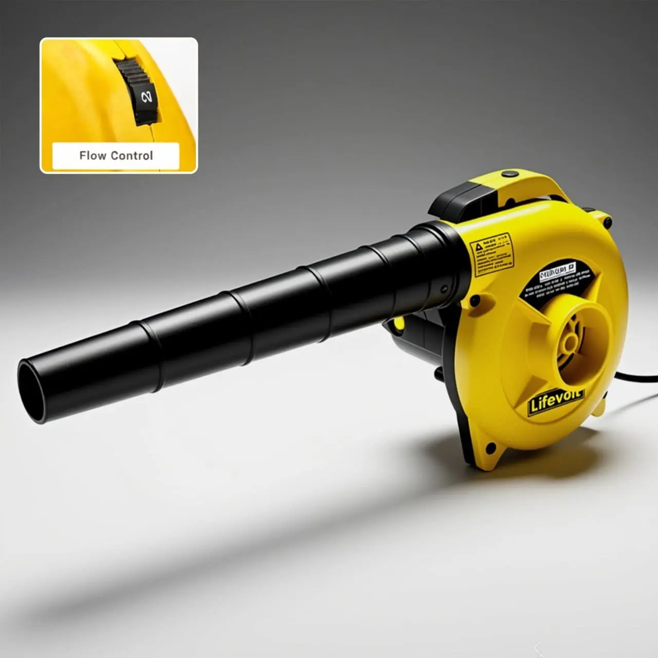 Lifevolt Electric Air Blower Machine 750W High Power / 6 Speed Mode Variable Air Blower for Dust Cleaner for Home with 6 Month Warranty /18000 RPM, 230V, 222 km/h Air Speed / 3 Hours Continuous Working.